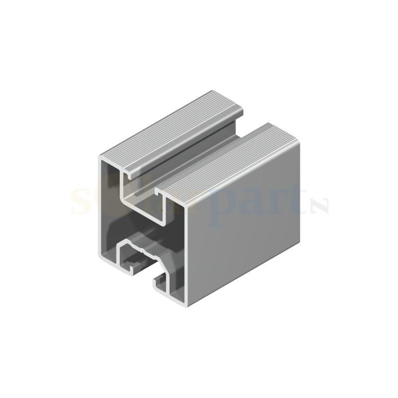 Kotimainen aurinkopaneelin kiinnitysprofiili - 40x40 6,1metriä